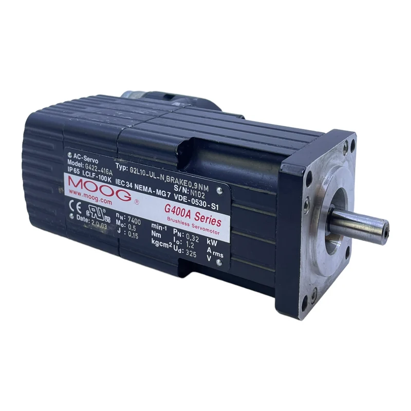 MOOG G2L10-UL-N Servomotor für Industriellen Einsatz 24V DC Servo Motor MOOG