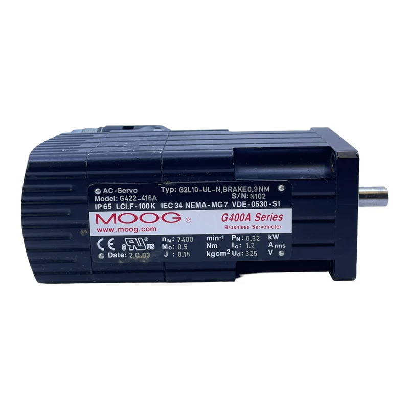 MOOG G2L10-UL-N Servomotor für Industriellen Einsatz 24V DC Servo Motor MOOG