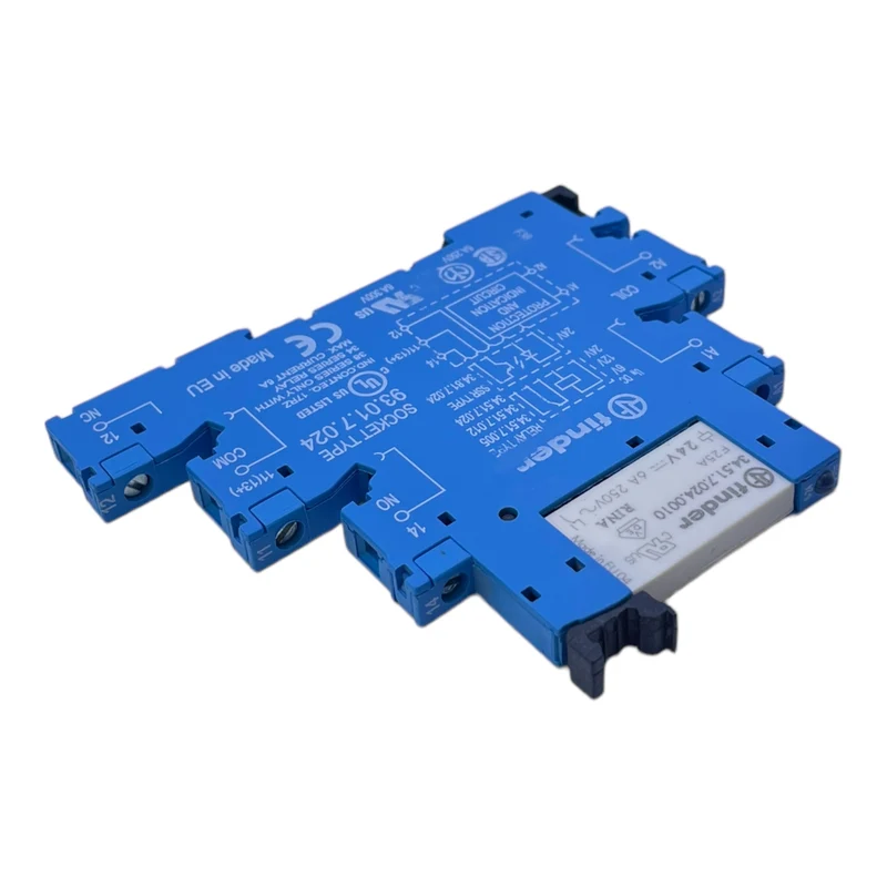 Finder 34-51.7024.0010 Hilfskontaktblock für Industriellen Einsatz 24V 6A Finder