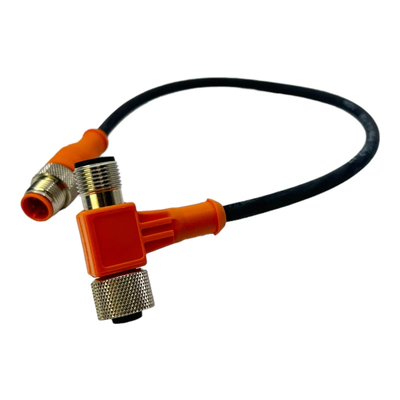 Leitungsdose T Verteiler M12 DSL-1104-T0M3 für Industriellen Einsatz T Verteiler