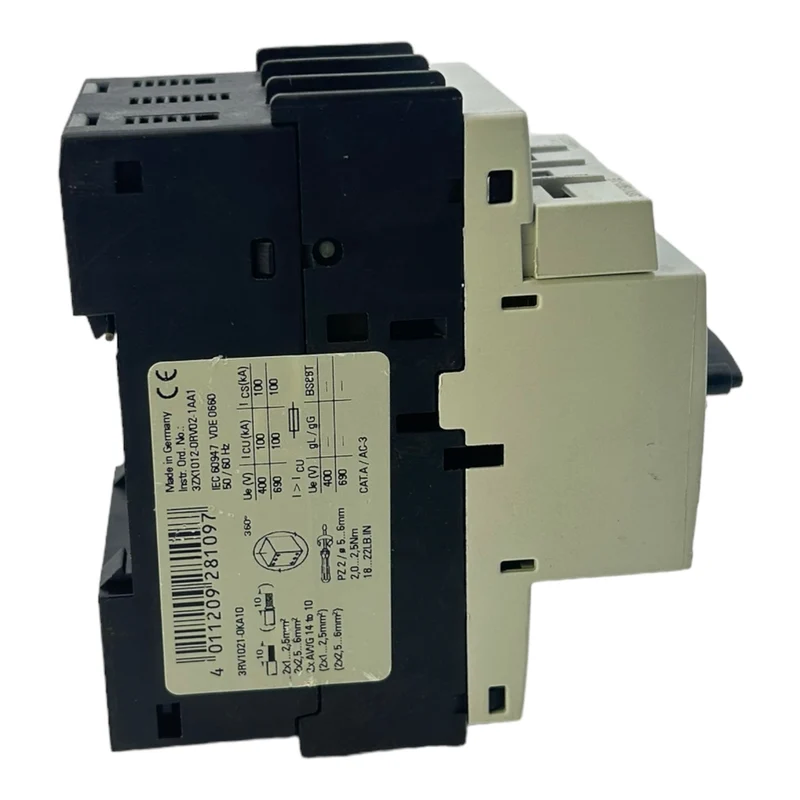 Siemens 3RV1021-0KA10 Leistungsschalter für Industriellen Einsatz 50/60Hz