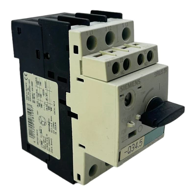 Siemens 3RV1021-0KA10 Leistungsschalter für Industriellen Einsatz 50/60Hz