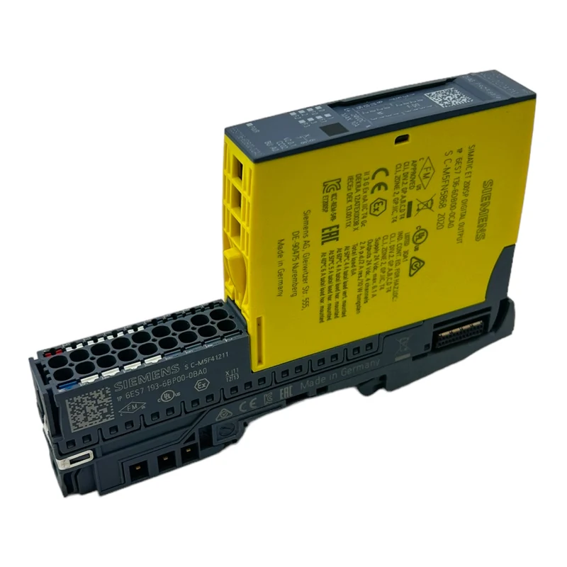 Siemens 6ES7136-6DB00-0CA0 Elektronikmodul 24V DC 2A +6ES7 193-6BP00-0BA0