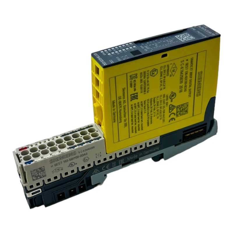 Siemens 6ES7136-6DC00-0CA0 Elektronikmodul 24V DC 0,5A +6ES7 193-6BP00-0DA0
