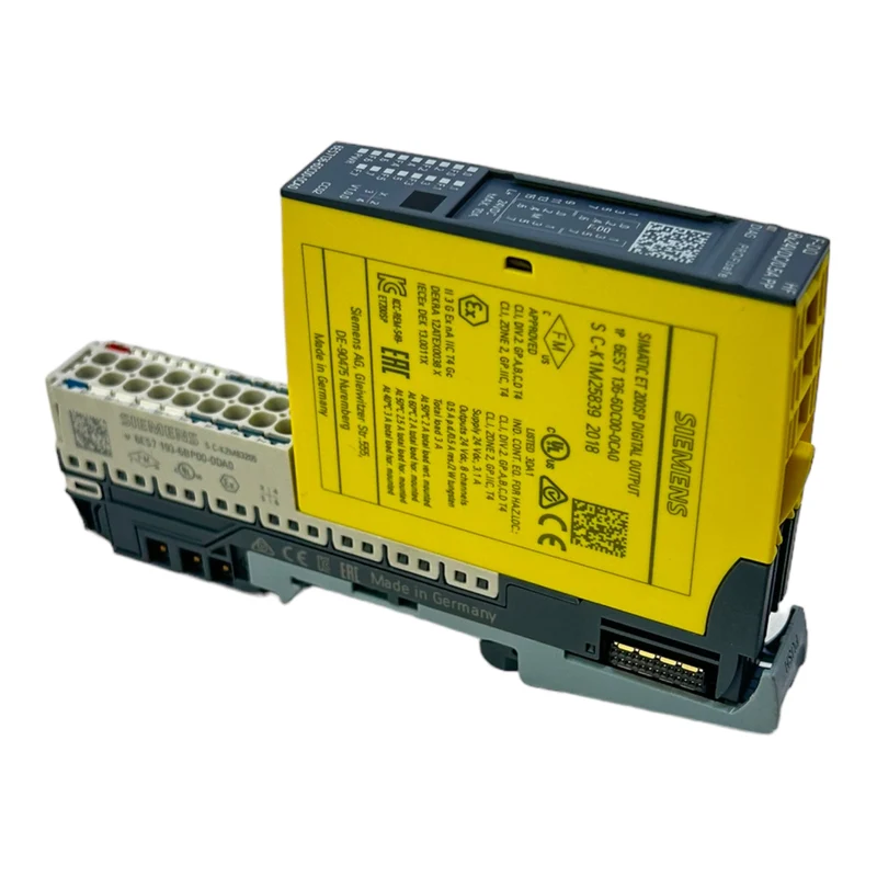Siemens 6ES7136-6DC00-0CA0 Elektronikmodul 24V DC 0,5A +6ES7 193-6BP00-0DA0