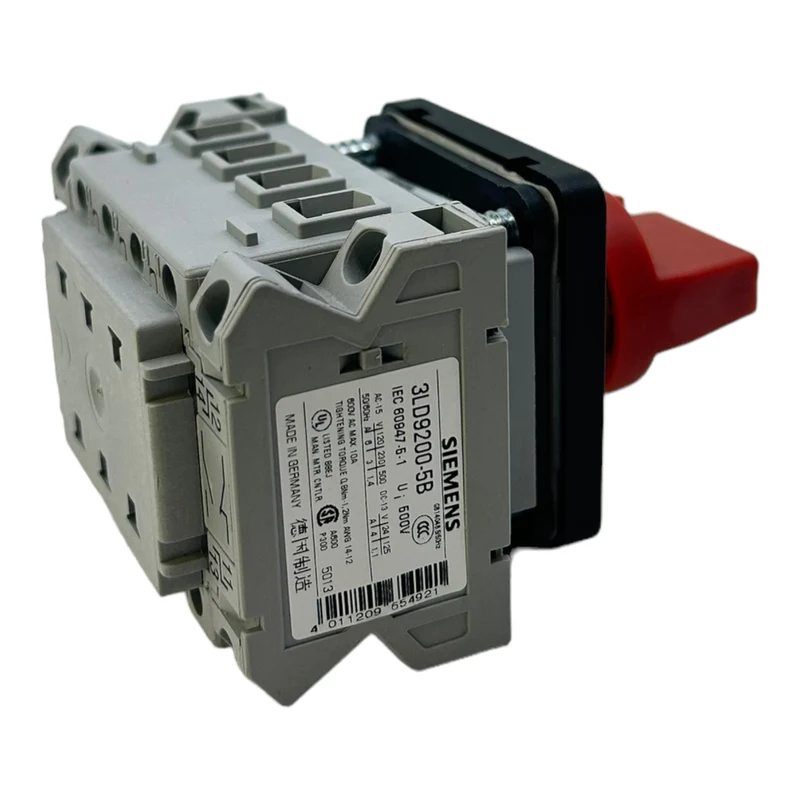 Siemens 3LD9200-5B Hauptschalter für industriellen Einsatz 3LD9200-5B Siemens