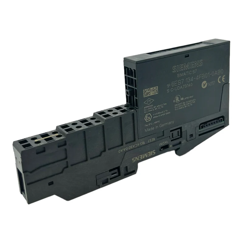 Siemens 6ES7134-4FB01-0AB0 Elektronikmodul +6ES7193-4CA50-0AA0 Elektronik Modul