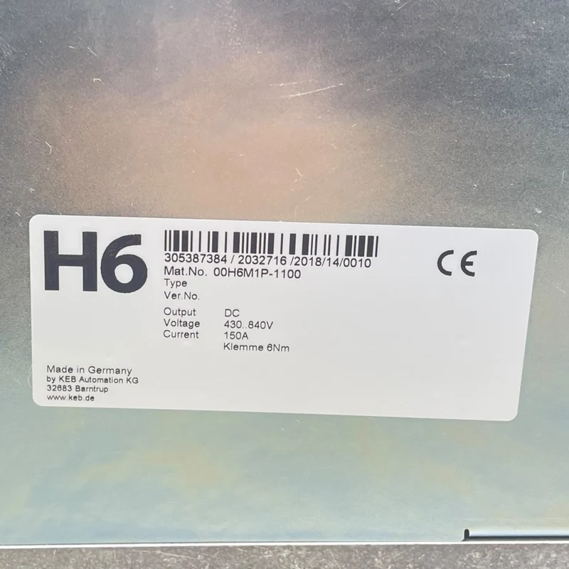 KEB Combivert Frequenzumrichter 00H6M1P-1100 DC 430...840V 150A KEB Combivert
