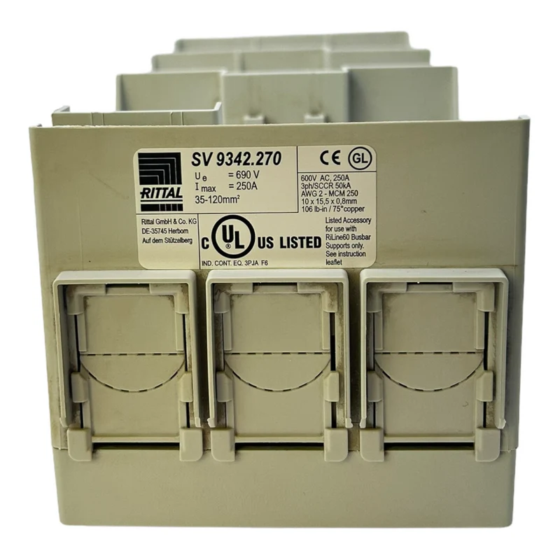 Rittal SV9342.720 Anschlussadapter für industriellen Einsatz 690V 250A Rittal