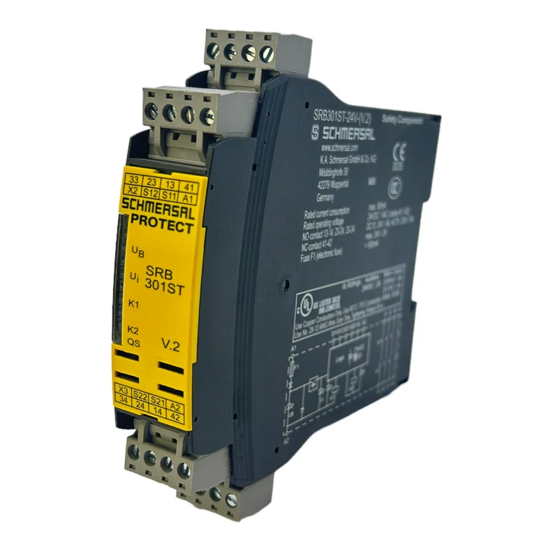 Schmersal SRB301ST-2V Sicherheitsrelais für industriellen Einsatz 24VDC 80mA