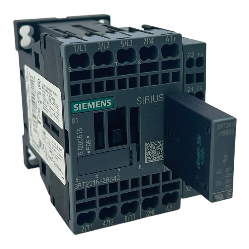 Siemens 3RT2016-2BB42 Leistungsschalter 3RT2916-1BB00 für industriellen Einsatz