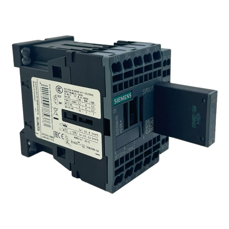 Siemens 3RT2016-2BB42 Leistungsschalter 3RT2916-1BB00 für industriellen Einsatz