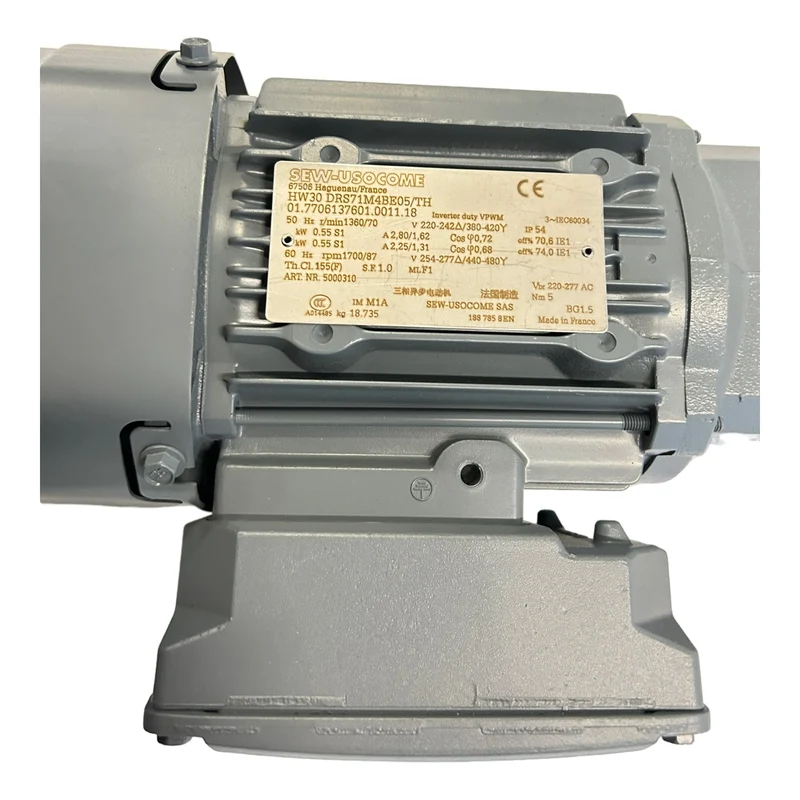 SEW HW30DRS71M4BE05/TH Getriebemotor 0,55kW Elektromotor mit Getriebe