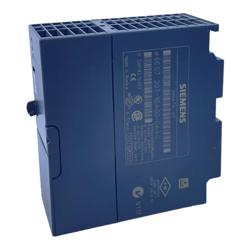 Siemens 6ES7307-1BA00-0AA0 Stromversorgung für industriellen Einsatz 24V DC
