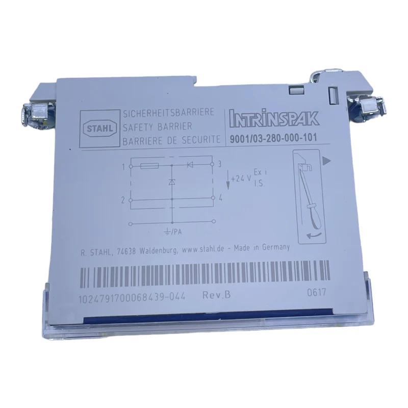 Stahl 9001/03-280-000-101 Sicherheitsbarriere Intrinspak 253V 28V 100mA 24V