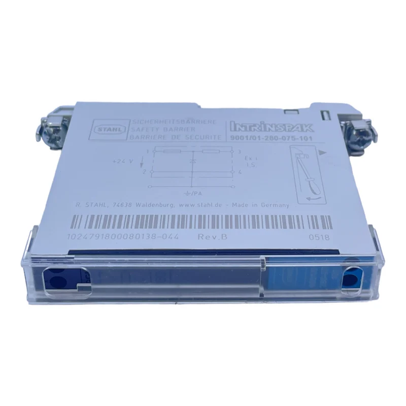 Stahl 9001/01-280-075-101 Sicherheitsbarriere Intrinspak 253V 28V 75mA 525mW 24V