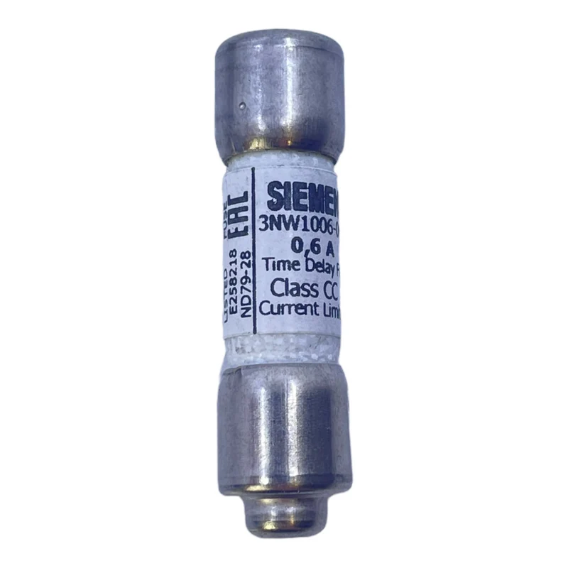 Siemens 3NW1020-0HG Sicherungseinsatz für industriellen Einsatz 0,6A VE: 3stk