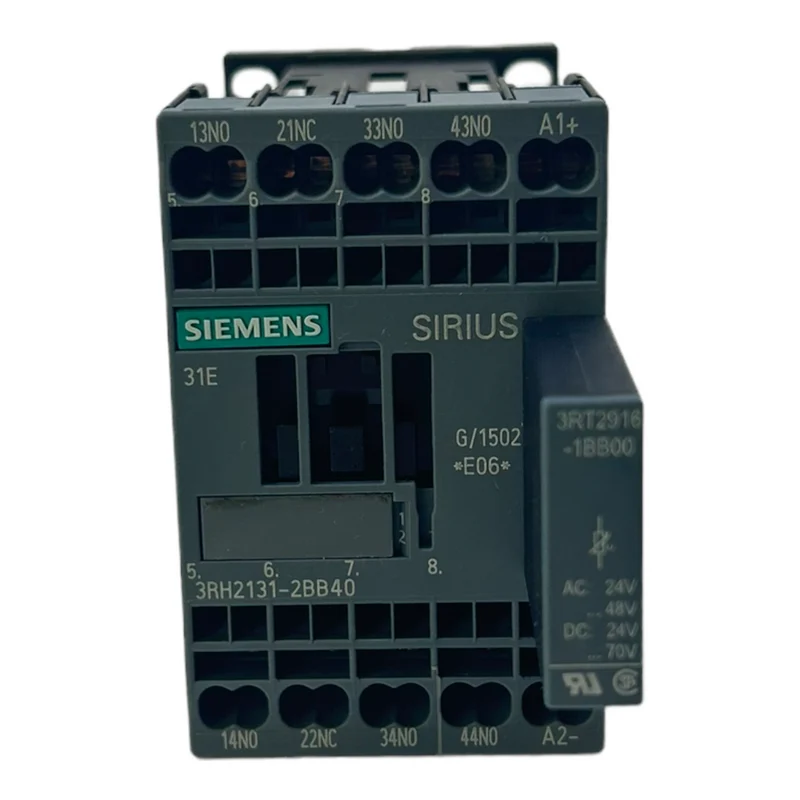 Siemens 3RH2131-2BB40 Leistungsschalter +3RT2916-1BB00 50/60Hz 24V DC