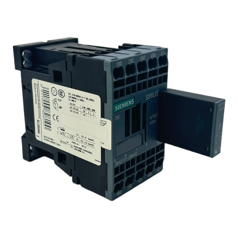 Siemens 3RH2131-2BB40 Leistungsschalter +3RT2916-1BB00 50/60Hz 24V DC