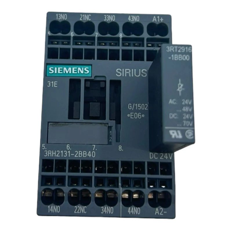 Siemens 3RH2131-2BB40 Leistungsschalter +3RT2916-1BB00 50/60Hz 24V DC