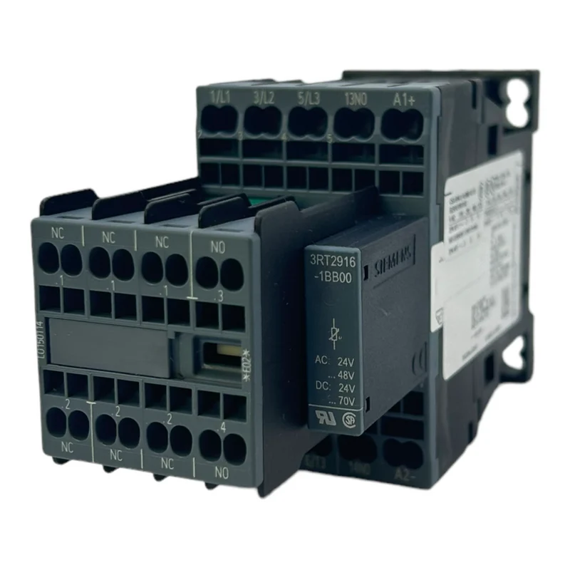 Siemens 3RT2016-2BB41 Leistungsschalter +3RH2911-2HA13 +3RT2916-1BB00 50/60Hz