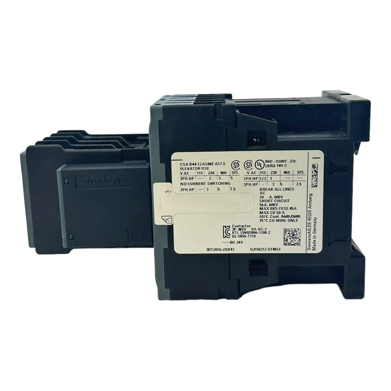 Siemens 3RT2016-2BB41 Leistungsschalter +3RH2911-2HA13 +3RT2916-1BB00 50/60Hz
