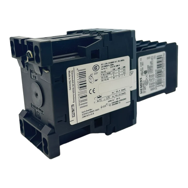 Siemens 3RT2016-2BB41 Leistungsschalter +3RH2911-2HA13 +3RT2916-1BB00 50/60Hz