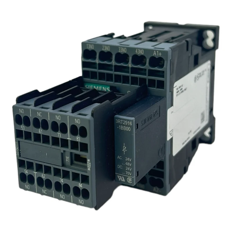 Siemens 3RH2140-2BB40 Leistungsschalter für industriellen Einsatz 50/60Hz 24V DC