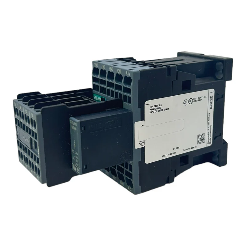Siemens 3RH2140-2BB40 Leistungsschalter für industriellen Einsatz 50/60Hz 24V DC