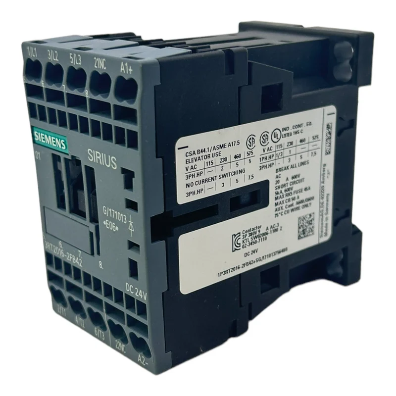 Siemens 3RT2016-2FB42 Leistungsschalter für industriellen Einsatz 50/60Hz 24V DC
