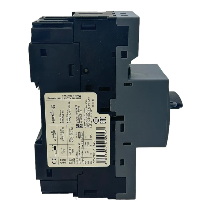 Siemens 3RV2021-1EA20 Leistungsschalter für industriellen Einsatz 50/60Hz