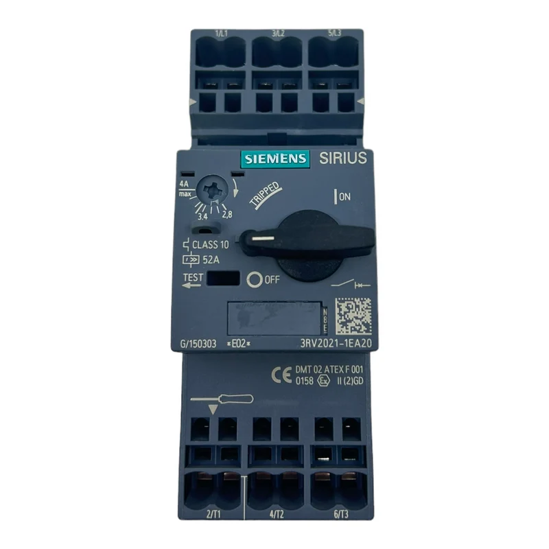 Siemens 3RV2021-1EA20 Leistungsschalter für industriellen Einsatz 50/60Hz
