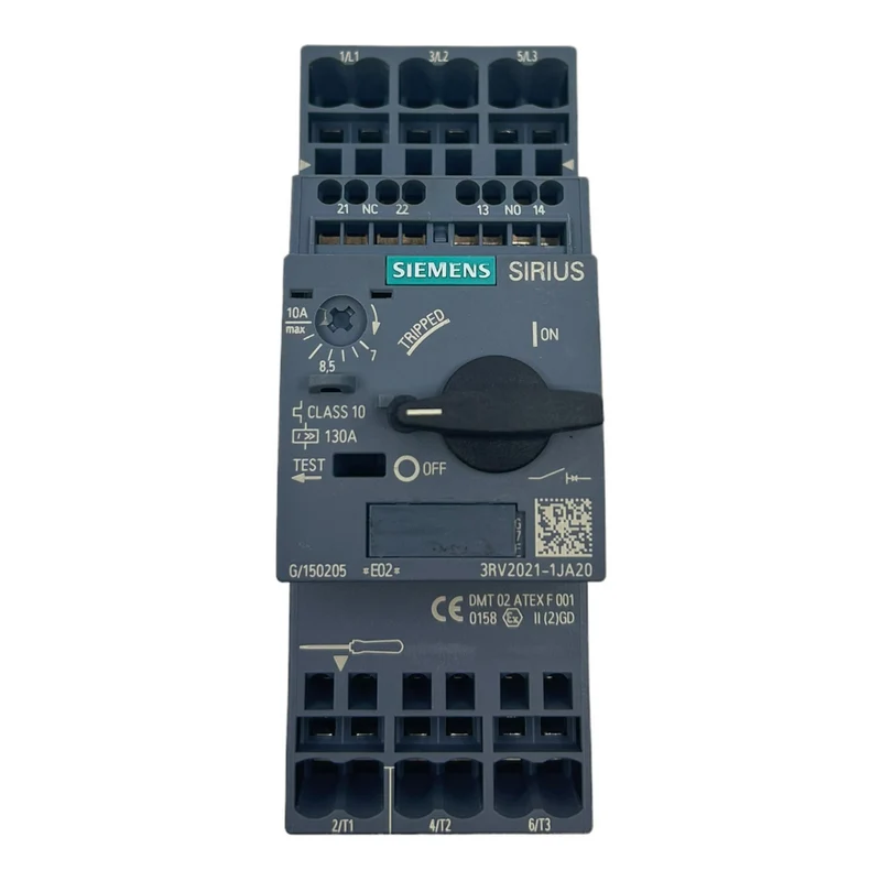 Siemens 3RV2021-1JA20 Leistungsschalter für industriellen Einsatz 50/60Hz