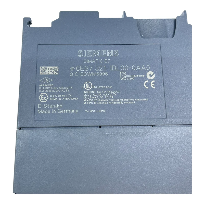 Siemens 6ES7321-1BL00-0AA0 Digitaleingabe für industriellen Einsatz 24V DC
