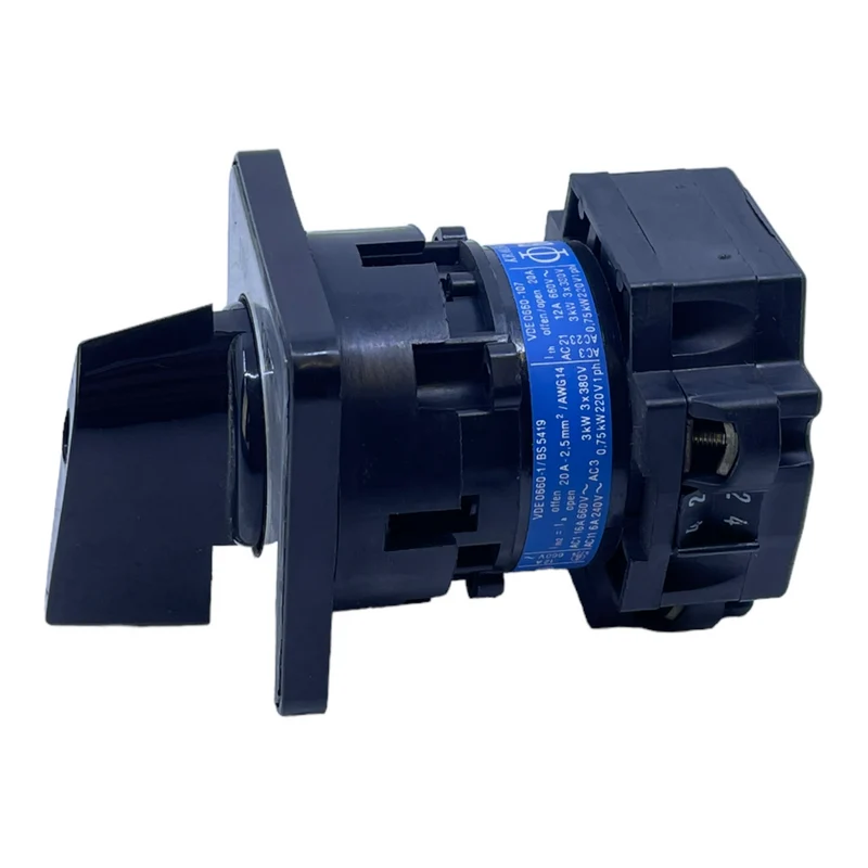 Kraus & Naimer BG10 Drehschalter für industriellen Einsatz 220V 20A 3kW