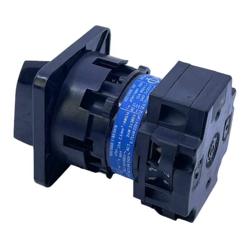 Kraus & Naimer BG10 Drehschalter für industriellen Einsatz 220V 20A 3kW