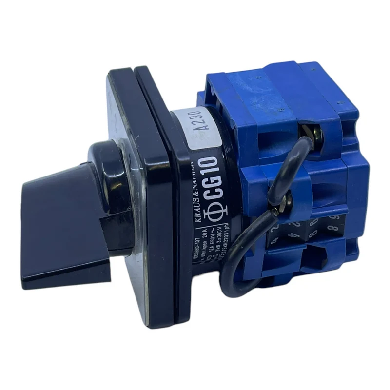 Kraus & Naimer CG10 Drehschalter für industriellen Einsatz 300V AC 20A 3kW