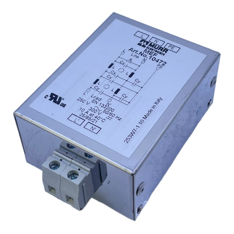 Murr MEF 10472 Netzentstörfilter für industriellen Einsatz 50/60Hz 250V