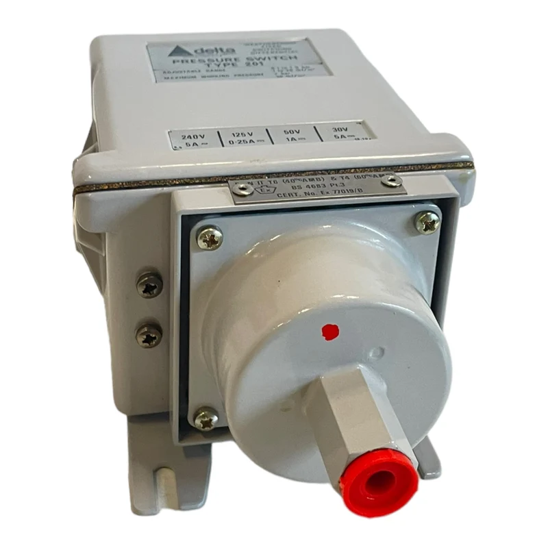 Delta Control Type 201 Druckschalter für industriellen Einsatz Delta Control 201
