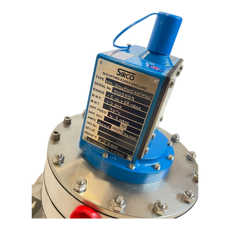 Sirco X00-204PWIS-XX Druckschalter für industriellen Einsatz X00-204PWIS-XX