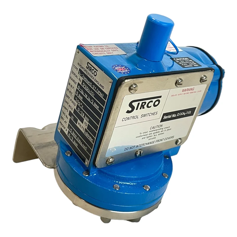 Sirco 4-200IWIS-ST Druckschalter für industriellen Einsatz Sirco 4-200IWIS-ST