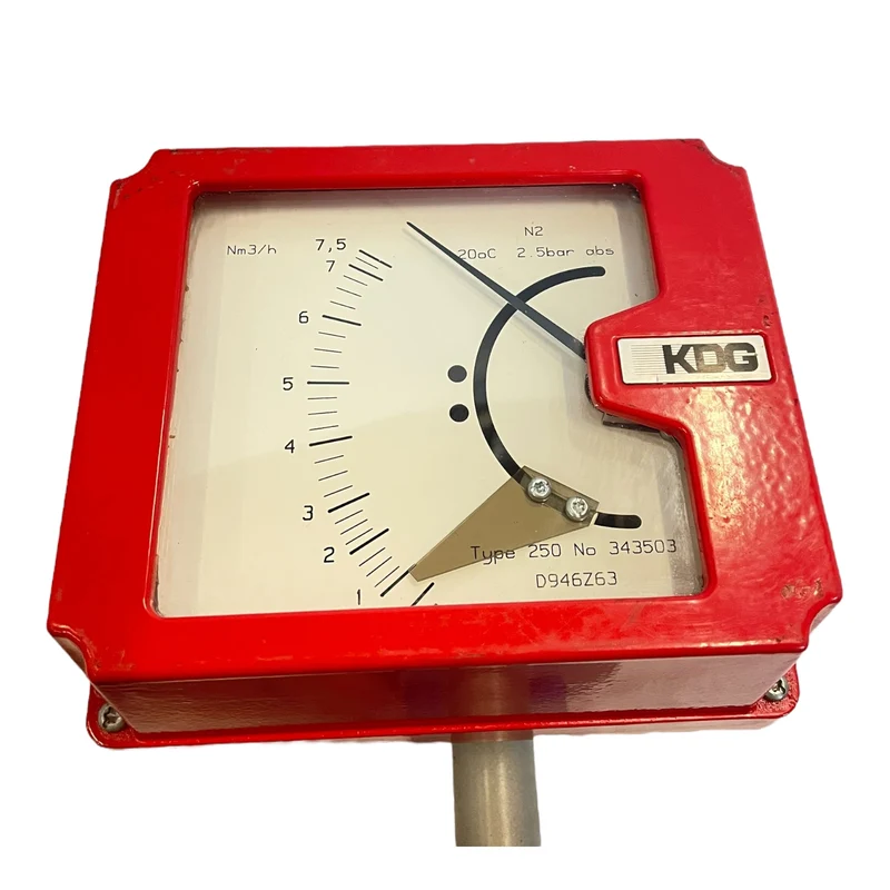KDG Houdec Type 250 No 343503 0-7,5NM3/h Durchflussmesser für Industrie Einsatz