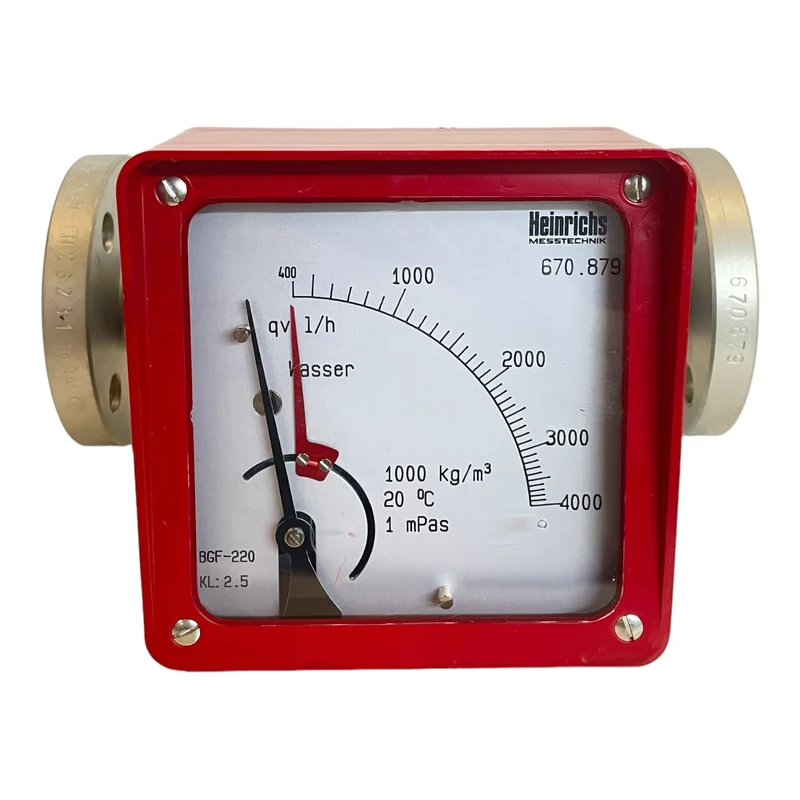 Heinrichs BGF-220 400-4000qv 1/h Durchflussmesser für industriellen Einsatz