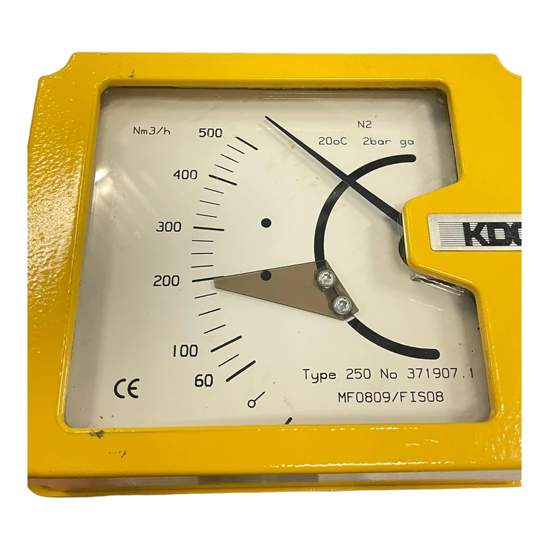 KDG Houdec Type 250 No 371907.1 0-500 Nm3/h Durchflussmesser Industrie Einsatz