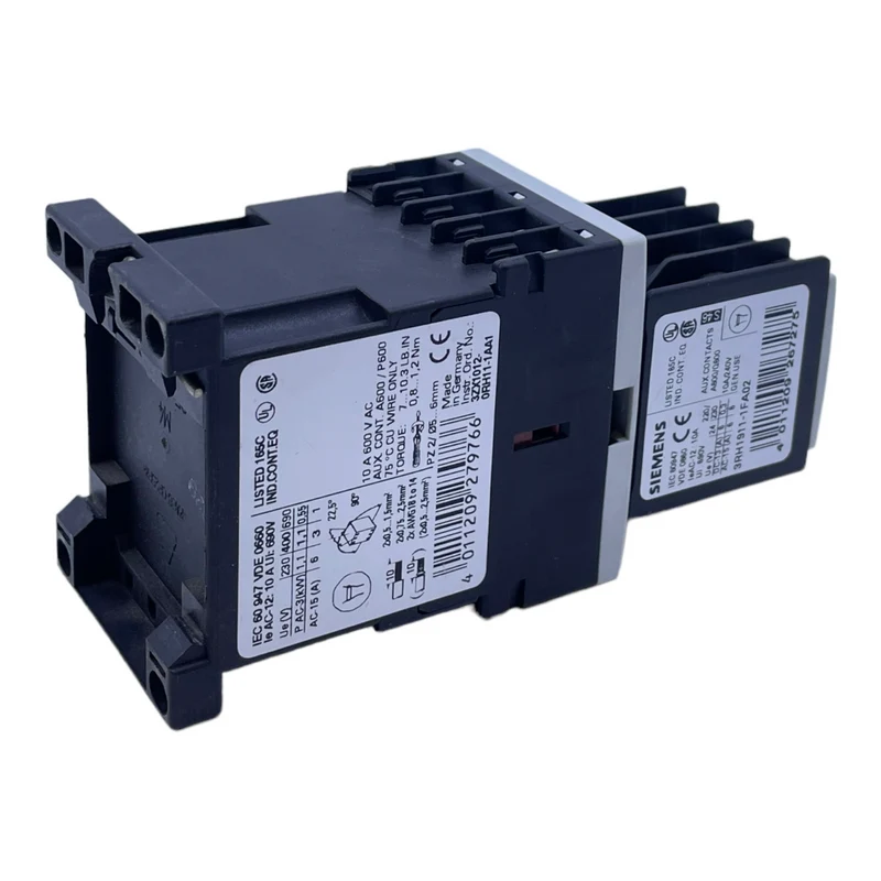 3RH1140-1AP00 Leistungsschalter +3RH1911-1FA02 für industriellen Einsatz 230V