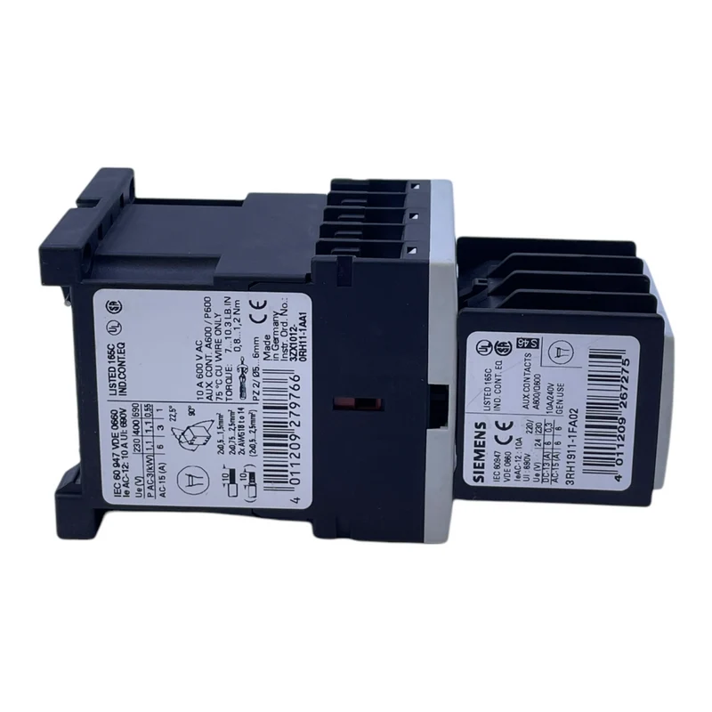 3RH1140-1AP00 Leistungsschalter +3RH1911-1FA02 für industriellen Einsatz 230V