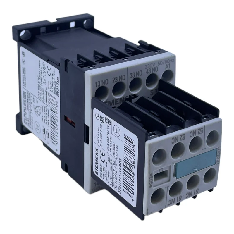 3RH1140-1AP00 Leistungsschalter +3RH1911-1FA02 für industriellen Einsatz 230V