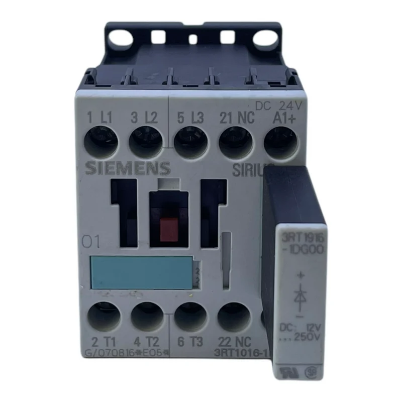 Siemens 3RT1016-1BB42 Leistungsschütz für industriellen Einsatz 24V DC