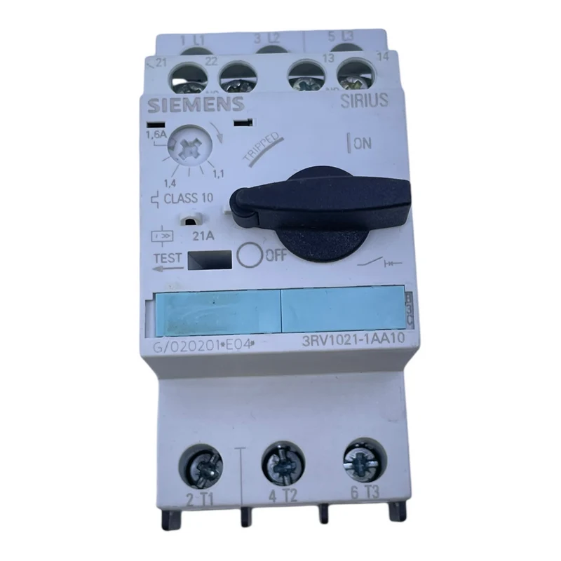 Siemens 3RV1021-1AA10 Leistungsschalter für industriellen Einsatz 50/60Hz