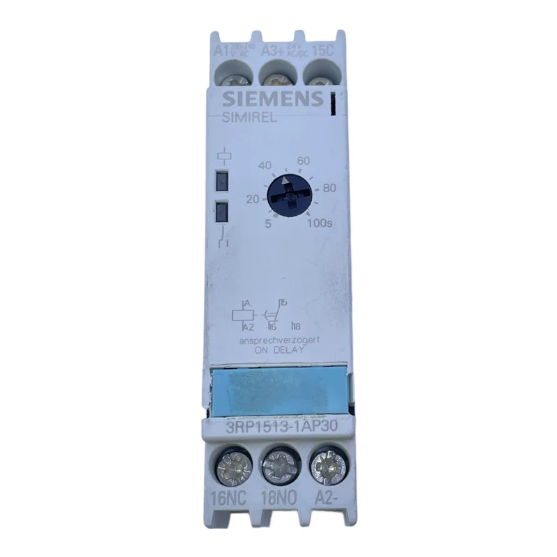 Siemens 3RP1513-1AP30 Zeitrelais für industriellen Einsatz 200-240V AC 24V AC/DC